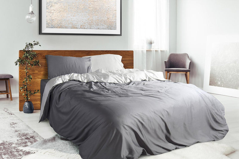 Copripiumino Matrimoniale Double Face con Federe Mitera Madreperla Crepaccio e Valanga 