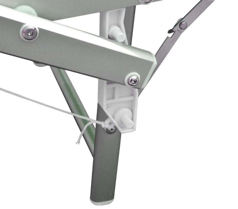 Lettino Prendisole alluminio 180x60x40 cm con parasole Luxurious Beach Blu