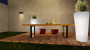 Vaso Luminoso Ø34x86 cm in Resina Arkema Tondo 86 SL