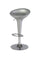 Tabouret de bar gris avec siège à vérin à gaz en ABS Tosini HC 148G