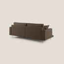 Divano 2 Posti 178x88x93 cm in Tessuto Marrone