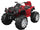 Quad Électrique Kidfun Moto Outlander Rouge 12V