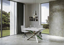 Tavolo Allungabile 130-234x90x77 cm Volantis Bianco Frassino