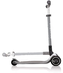 Monopattino 3 Ruote Pieghevole 5 Altezze Max 50 Kg Globber Master Grigio e Bianco