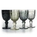 Set 4 Calici Syrah Stones in Vetro VdE Tivoli 1996 Grigio