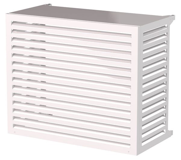 Copri Condizionatore 135x112x74 cm in Alluminio a Parete Big Blade XXL Bianco prezzo