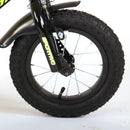 Bicicletta per Bambini 14" Stabilizzatori e Freni Caliper Giallo   