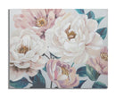 Dipinto su Tela Soft Flower 100x3,7x80 cm in Legno di Pino e Canvas Multicolor