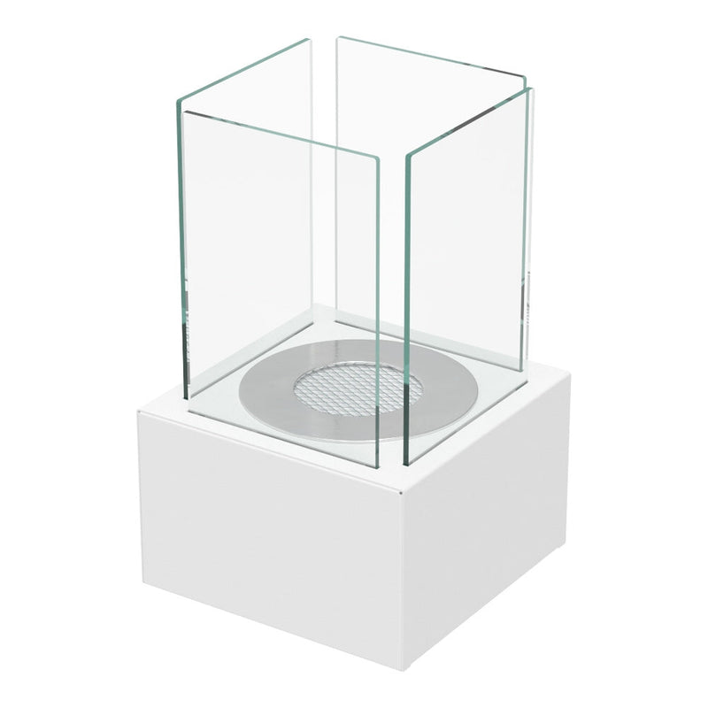 Camino a Bioetanolo da Tavolo 20x20 cm Flig Provicence 1 Bianco