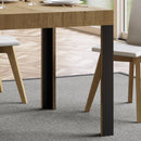 Tavolo 130x90x77 cm Tavolo Linea Fix Quercia Naturale