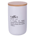 Set 3 Barattoli Sale Zucchero e Caffè Double Face 750 ml in New Bone China VdE Tivoli 1996