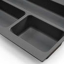 Portaposate Optima Vertex 500mm Plastica Grigio Emuca