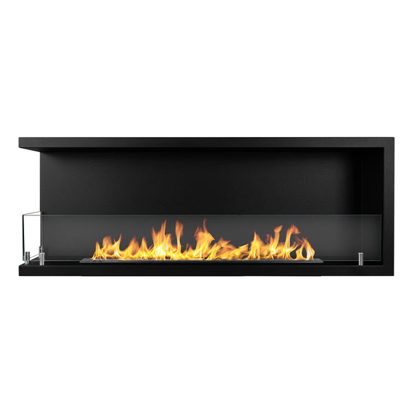 Camino a Bioetanolo da Incasso ad angolo 120x22,4x45 cm Sutri 120 SX Nero sconto
