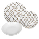 Servizio Piatti 18 Pezzi in Porcellana VdE Tivoli 1996 Charleston