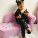 Divano per Bambini 80x40x49 cm in Pile Rosa