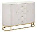 Mobile Montpellier Crema 120x40x85 cm in Ferro Legno 
