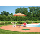 Ombrellone da Giardino in Legno Ø2,70m Vorghini Happy Multicolor