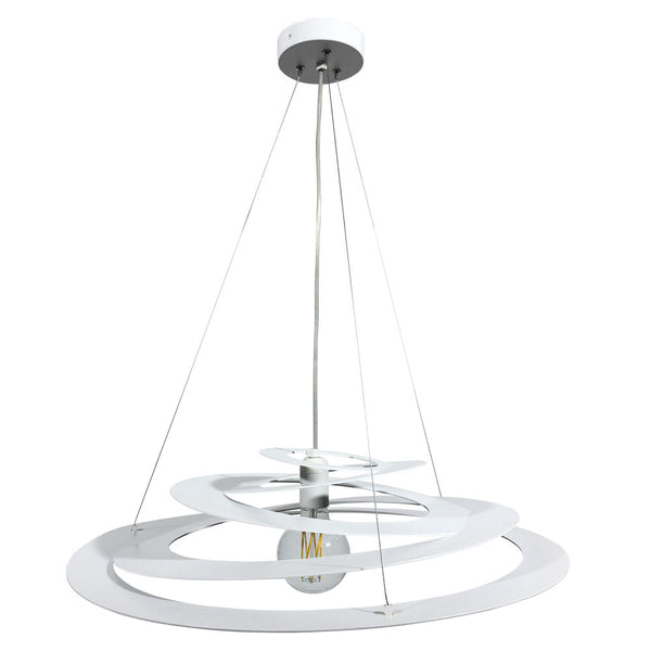 Suspension 1xE27 Mount White W/Steel E-Energy Saturn online