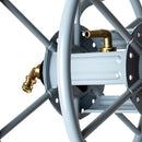 Avvolgitubo Manuale da Muro 50 mt in Acciaio Agrati