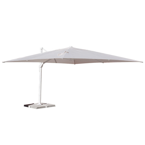 Ombrellone Decentrato da Giardino 2x3m in Alluminio Panna acquista