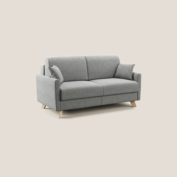 acquista Canapé lit 3 places 200x94x97 cm en tissu gris clair