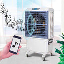 Raffrescatore Evaporativo Portatile 57 Litri 380W Sined Mobile 802 Bianco e Grigio