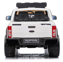Macchina Elettrica per Bambini 12V 2 Posti con Licenza Ford Raptor Ranger Bianca