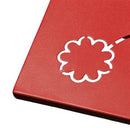 Set da Giardino Pieghevole in Ferro con Tavolo e 2 Sedie Taddei Bistro Rosso