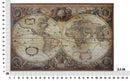 Pannello da Muro World 80x3,5x120,5 cm MDF Multicolor