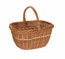 Cesto portalegna in vimini olanda europeo ovale 
