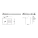 Lavello Classic 79x50 cm destro