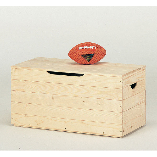 Coffre Coffre en Sapin Brut 73x35x33cm Fumer Wendy online