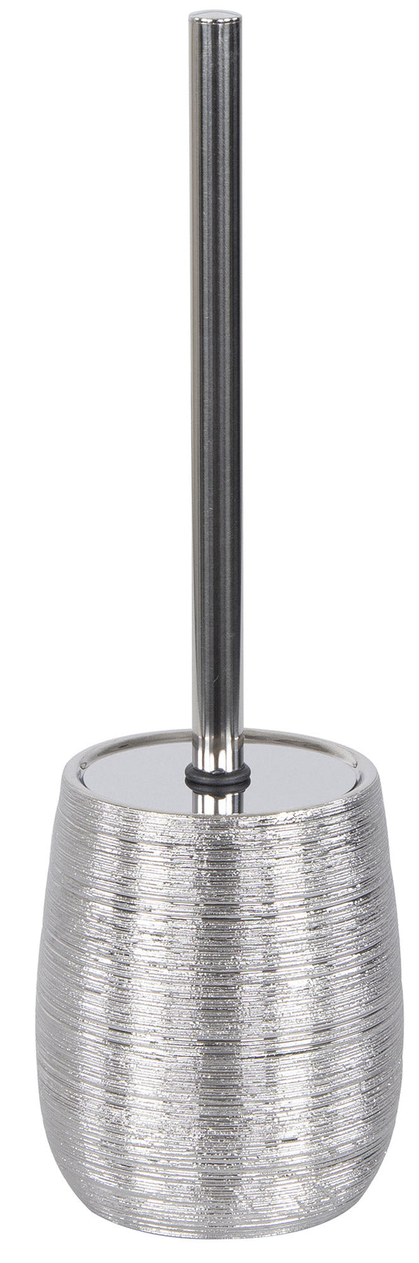 Porte Brosse WC Ø11,5x36 cm en Céramique Chromée prezzo