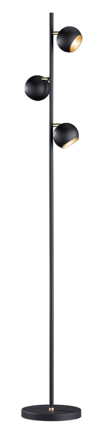 prezzo Piantana da Interno Attacco G9 in Metallo Nero Opaco