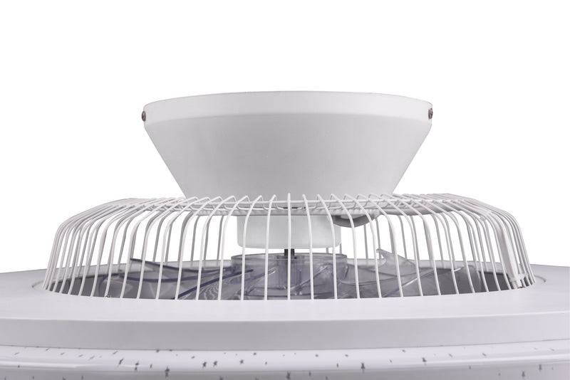 Plafoniera Ventilatore da Interno a led in Plastica