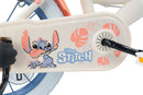 Bicicletta per Bambine 14" Disney Stitch Freni Caliper e Stabilizzatori in Acciaio Hi-Ten Beige