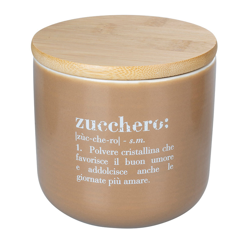 Set 3 Barattoli Sale Zucchero e Caffè 500 ml in New Bone China VdE Tivoli 1996 