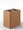 Pattumiera a 2 Scomparti Totale 48 L 48,5x33x49 cm con Contenitori Interni in Acciaio Verniciato Corten