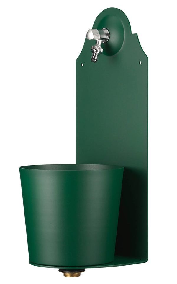 Fontana a Parete da Giardino con Rubinetto Belfer 42/PRX Verde prezzo
