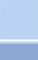 Set Lenzuola Singolo in Cotone Sopra Sotto e Federe Cober Belfast Azzurro