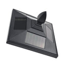 Lampione da Giardino Led a Energia Solare Nero 160 cm 