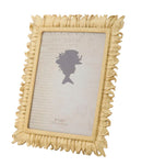 Cornice Glam Petalo 28x1,8x33 cm in Resina Oro