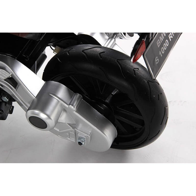 Moto Elettrica per Bambini 12V con Licenza BMW S1000RR Nera