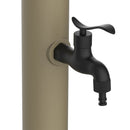 Fontana da Giardino Rubinetto con Attacchi Rapidi Sined Acqua Tortora