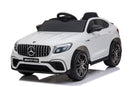 Macchina Elettrica per Bambini Licenza Ufficiale Mercedes AMG GLC63S Coupè 10,8V 5,4 Ah Bianco       