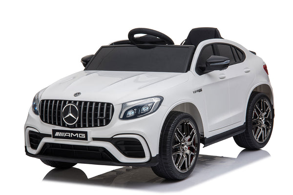 acquista Macchina Elettrica per Bambini Licenza Ufficiale Mercedes AMG GLC63S Coupè 10,8V 5,4 Ah Bianco