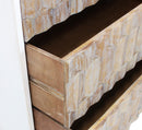 Mobile Alwyn 88x45x89 h cm in Legno Bianco