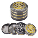 Grinder Ø50 mm 4 Livelli per Spezie Erbe e Tabacco Dollaro