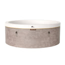 Vasca Idromassaggio Spa Cocoon Smontabile Trasportabile Gonfiabile Ø180x65 cm in PVC Marrone      