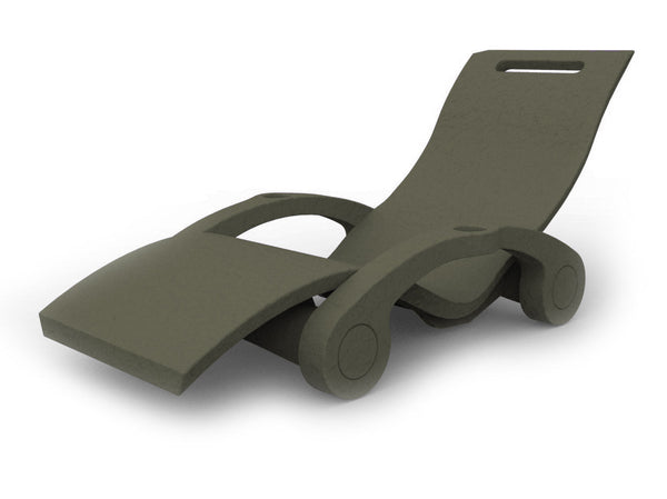 Chaise Longue Flottante Transat de Jardin Extérieur Arkema Serendipity Gris Tourterelle acquista